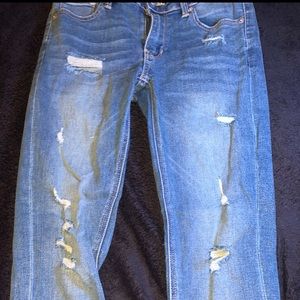 Ripped jeans will take any offer